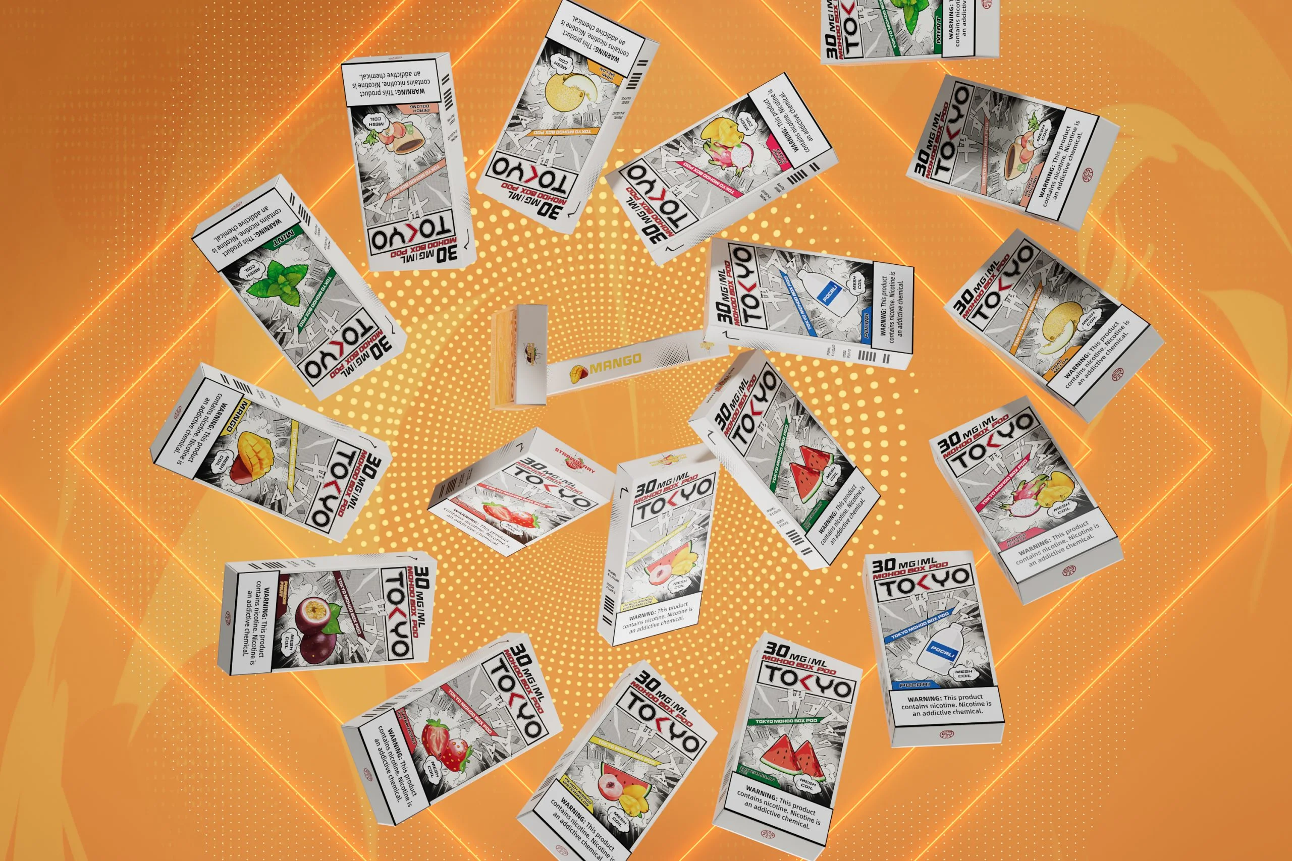 TOKYO MOHOO BOX 東京魔盒煙彈｜大容量換彈式主機・買三盒加100送主機・台灣電子菸批發-1